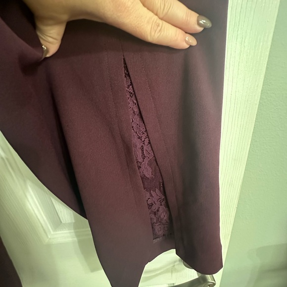 Dennis Basso Deep Purple Women's Trousers New - Picture 4 of 6